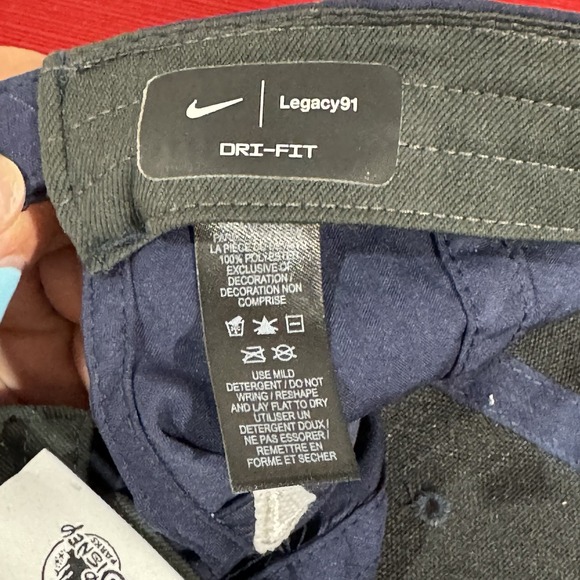 Walt Disney World 50th Anniversary Nike Golf Legacy 91 Blue Striped Baseball Hat - Picture 4 of 6